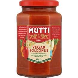 Save On Mutti Vegan Bolognese Pasta Sauce G Price History