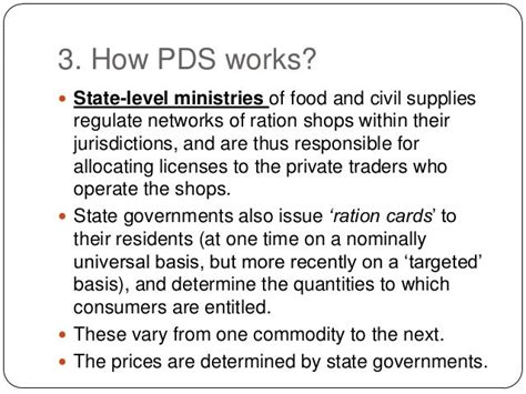 Public Distribution System