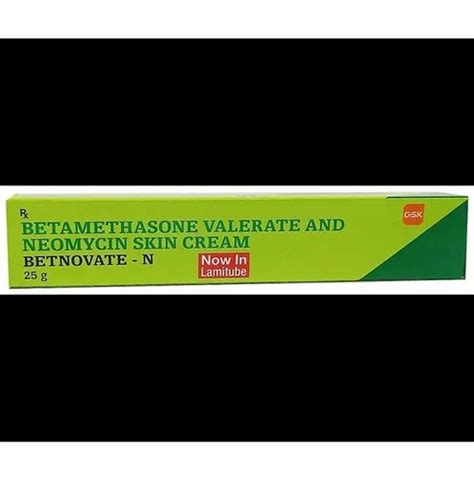 Betnovate N Cream Betamethasone And Neomycin Cream Packaging Size 25