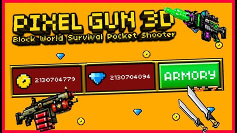 Pixel Gun 3D How To Get Coins Fast Level Up Fast After 11 2 0