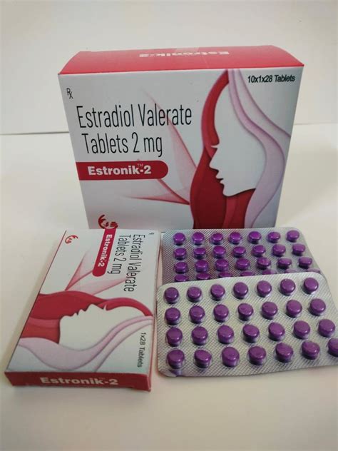 Estradiol Valerate Tablets 2mg Grade Standard Drug Dose As