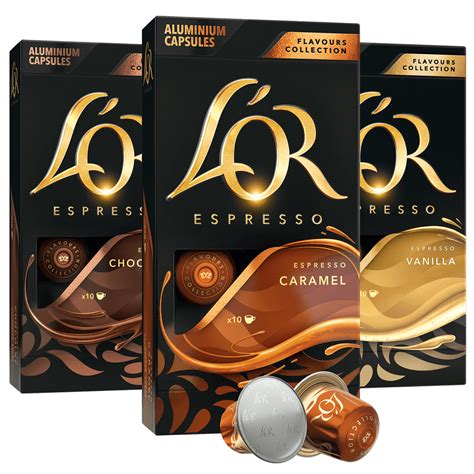 Espresso Pods - 3 Flavors Variety Pack | L'OR Coffee