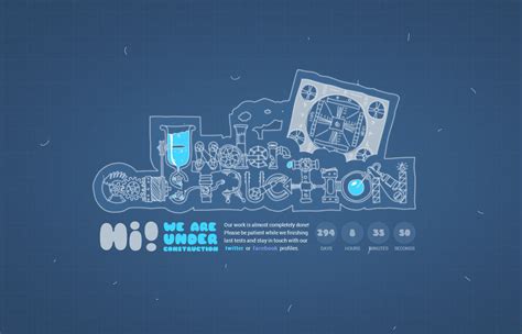 Under Construction Machine Animated HTML5 Template by Kontramax ...