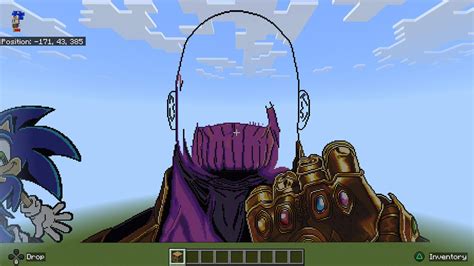 Thanos Pixel Art Under Construction Tutorial By Felix Guaman R