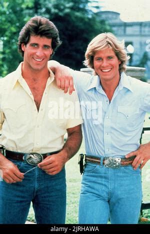 CHRISTOPHER MAYER, BYRON CHERRY, THE DUKES OF HAZZARD, 1982 Stock Photo ...