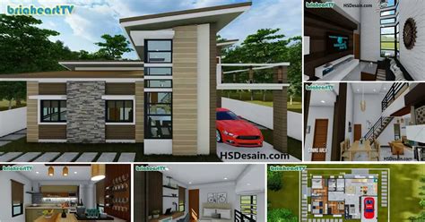 4 Bedroom Modern Bungalow House Design With 135 Sqm HouseDesigns