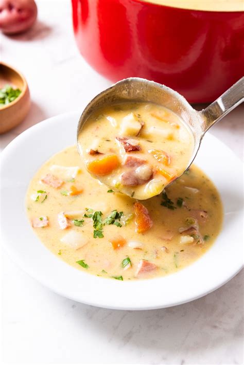 Ham And Potato Chowder Recipe Potato Chowder Ham Potato Ham And Potato Soup