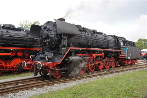 44 1486-8 zu Gast bei den XXI. Meininger Dampfloktage am 05.09.2015 ...