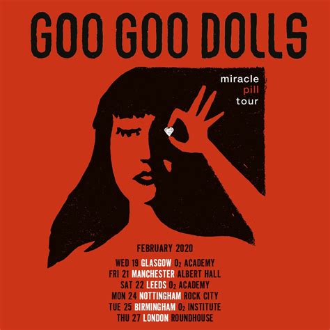 Goo Goo Dolls Announce 2020 Uk Tour