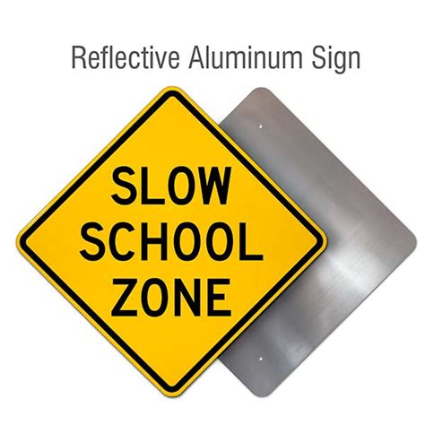 Slow School Zone Sign Shop Now Ships Fast