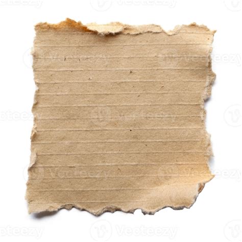 Torn Cardboard Texture Background Png