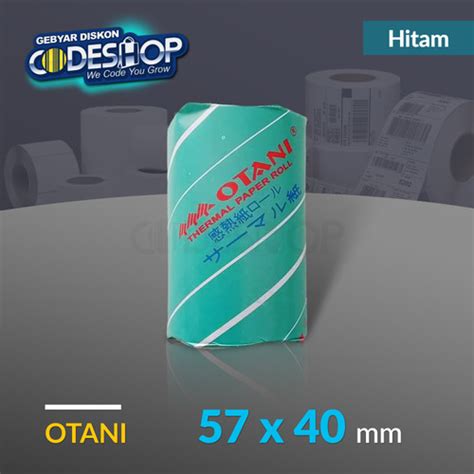 Jual OTANI Kertas Thermal 58 X 40 Mm Struk Printer Kasir Termal 58mm