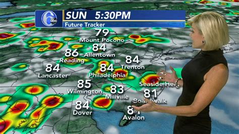 Meteorologist Cecily Tynan With Accuweather On Action News At 11 6abc