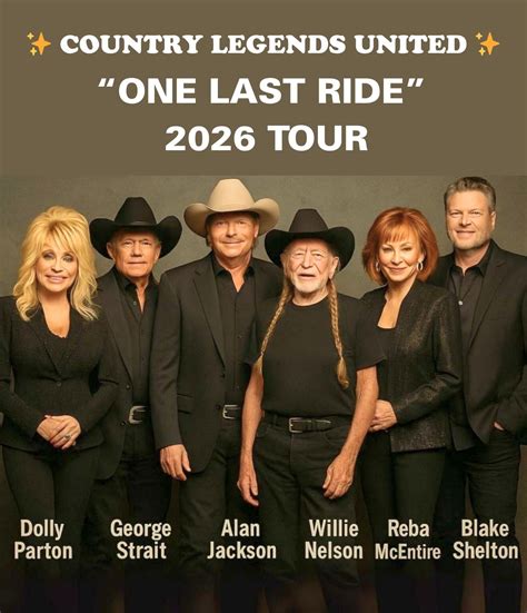 Golden - COUNTRY LEGENDS UNITED Willie Nelson. Alan Jackson. George