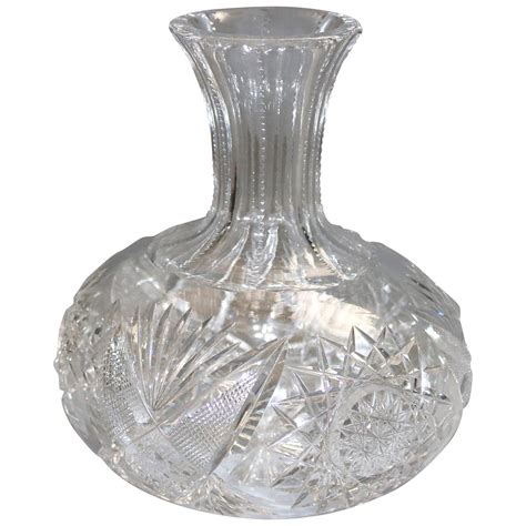 Hawkes School American Brilliant Cut Glass Wine Carafe 20th Century At 1stdibs Hawkes Cut