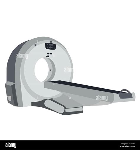 Vector Illustration Of Computed Tomography Stock Vector Image And Art Alamy