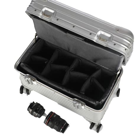 All Aluminum Magnesium Alloy Trolley Case Equipment Tools Luggage Metal