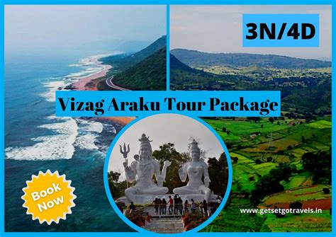 3 Nights 4 Days Vizag Araku Tour Package - Get Set Go Travels