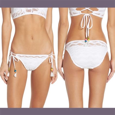 Robin Piccone Swim New Robin Piccone Aria Side Tie Bikini Bottoms