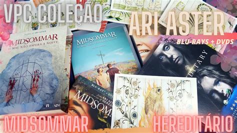 FILMES DE ARI ASTER MIDSOMMAR HEREDITÁRIO BLU RAYS E DVDS VPC