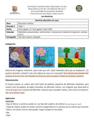 Taller 1 Artistica PDF