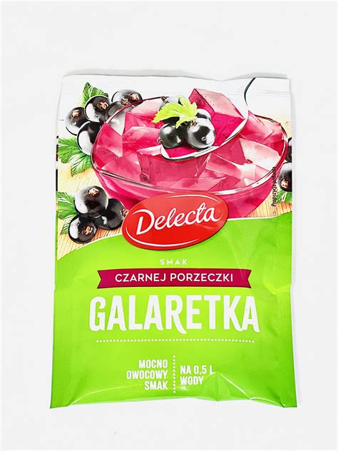 Galaretka Smak Czarnej Porzeczki Delecta G Kawy S Odycze Chemia