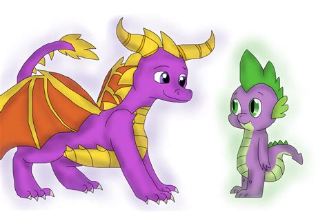 The Two Purple Dragons By Mythical Luz On Deviantart