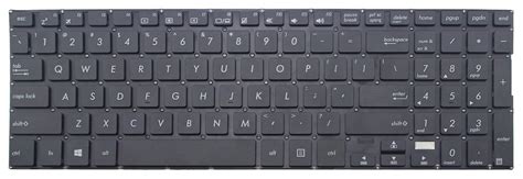 New US Black English Laptop Keyboard Without Frame Replacement For