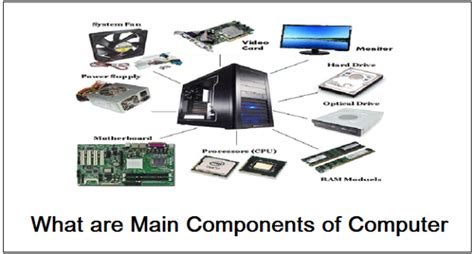 What are the components of computer