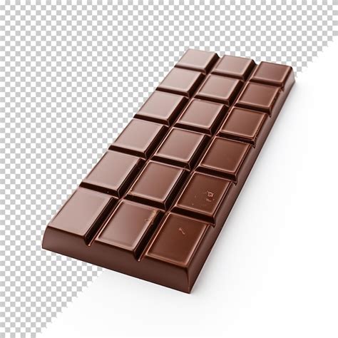 Chocolate Aislado Sobre Un Fondo Transparente Archivo Psd Premium