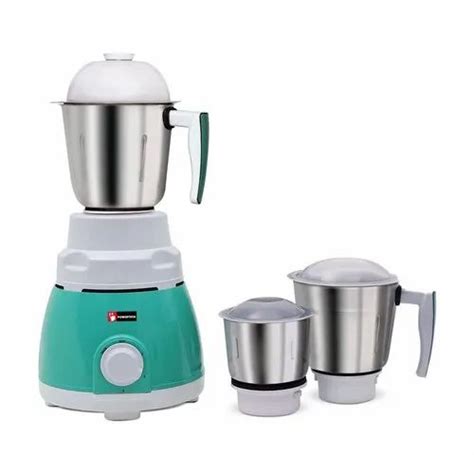 Powerteck Stainless Steel Watt Metal Mixer Grinder For Wet Dry