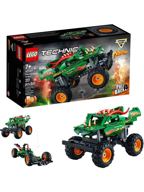 Конструктор LEGO TECHNIC Monster Jam Dragon 2 в 1 "Монстр Джем Дракон ...