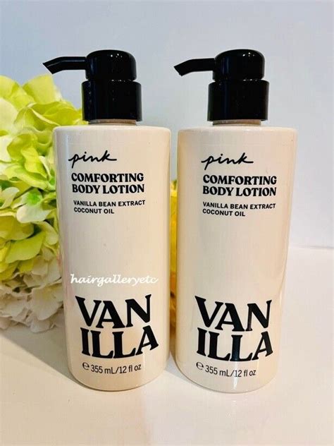 2 Victorias Secret Pink Vanilla Comforting Body Lotion With Coconut Oil 12 Oz Ebay