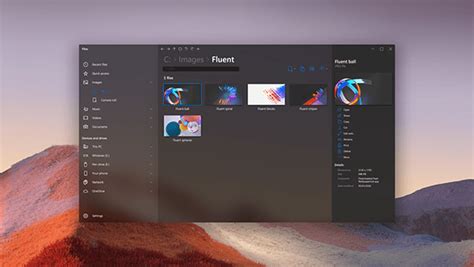 Windows Fluent File Explorer Concept On Behance