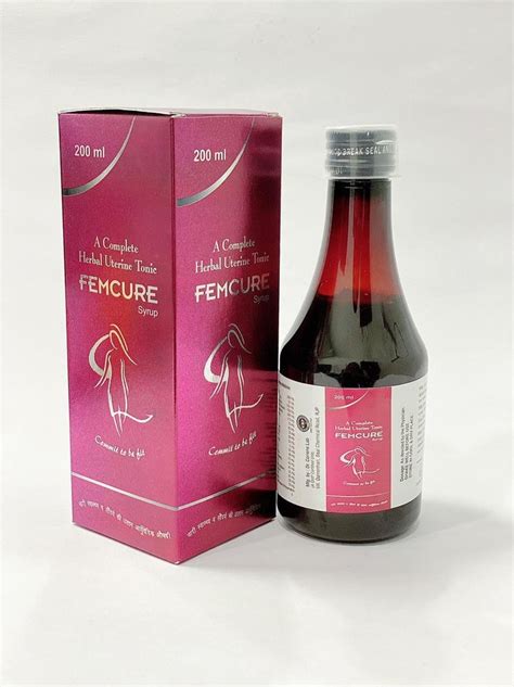 Herbal Uterine Tonic Syrup Packaging Size 200 Ml Packaging Type Bottle At Rs 75 Piece In