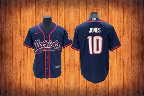 Patriots Mac Jones Baseball Styled Jersey – US Sports Nation