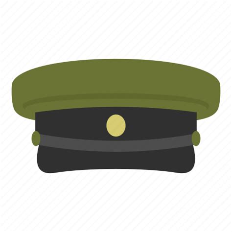 Accessory Application Armed Cap Clothing Emblem Military Hat Icon