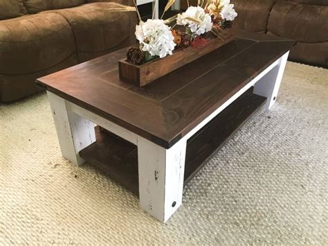 30 Easy Diy Farmhouse Coffee Table Projects With Free Plans Joyful