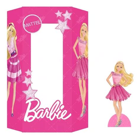 Caja Coroplast De Barbie Ken Para Fotos Decoración Fiestas Meses sin