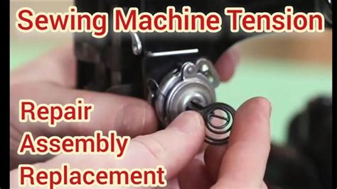 Sewing Machine Tension Assembly Diagram