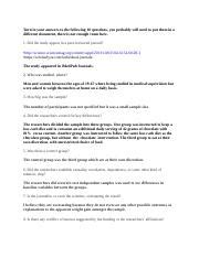 Critical Analysis of a Study on Chocolate Consumption and Weight ...