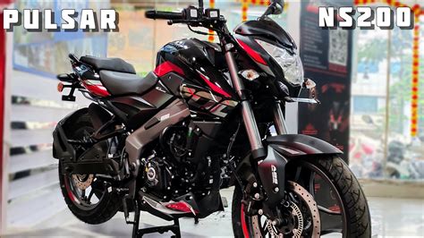 Bajaj Pulsar NS200 2023 Variant Naked Sports 200cc Racing Motorcycle