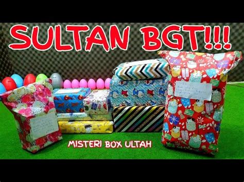 Wow Gak Nyangka Isinya Semahal Ini Unboxing Misteri Box Ultah Youtube