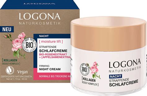 Logona Moisture Lift Firming Night Cream Ml Ecco Verde Online Shop