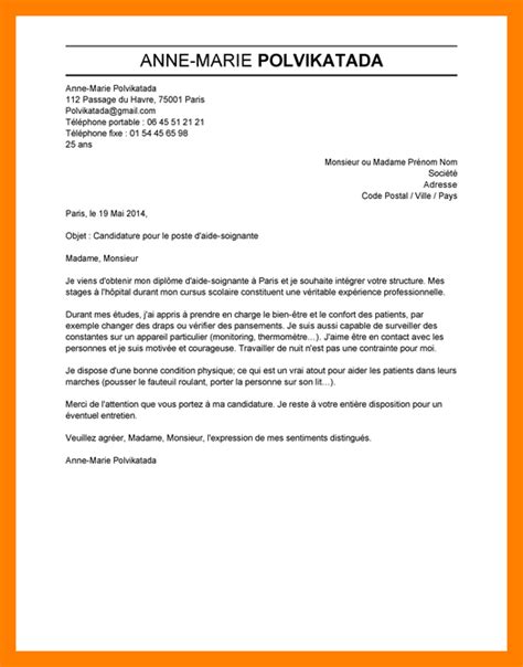 Lettre de motivation aide aux personnes agées laboite cv fr