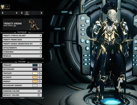 OVER 100p Contest Trinity Prime Fashion Frame Fan Zone Warframe