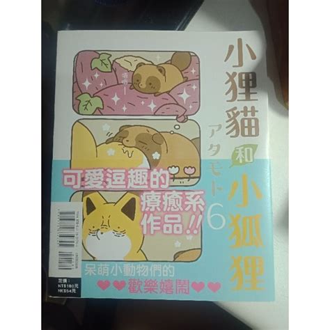 【二手書】小狸貓與小狐狸 6 狐狸 與 狸貓漫畫 蝦皮購物