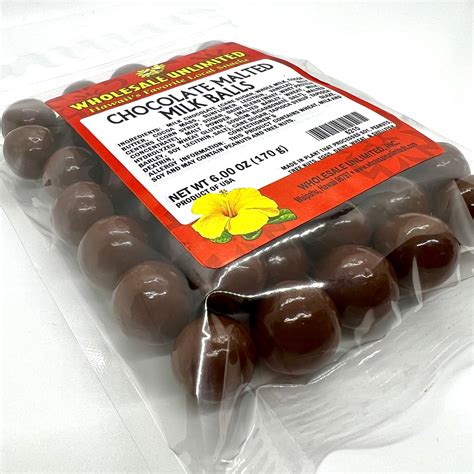 Chocolate Malted Milk Balls | Wholesale Unlimited Inc.