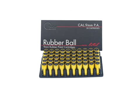 Municion Traumatica Rubber Ball X Und Mm Universal De Deportes