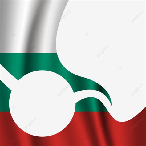 Bulgaria National Flag Frame Design Background Bulgaria Independence